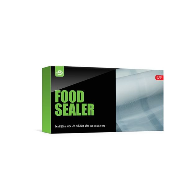 Food Sealer Accessory Food Sealer Rolls Double Pack JML